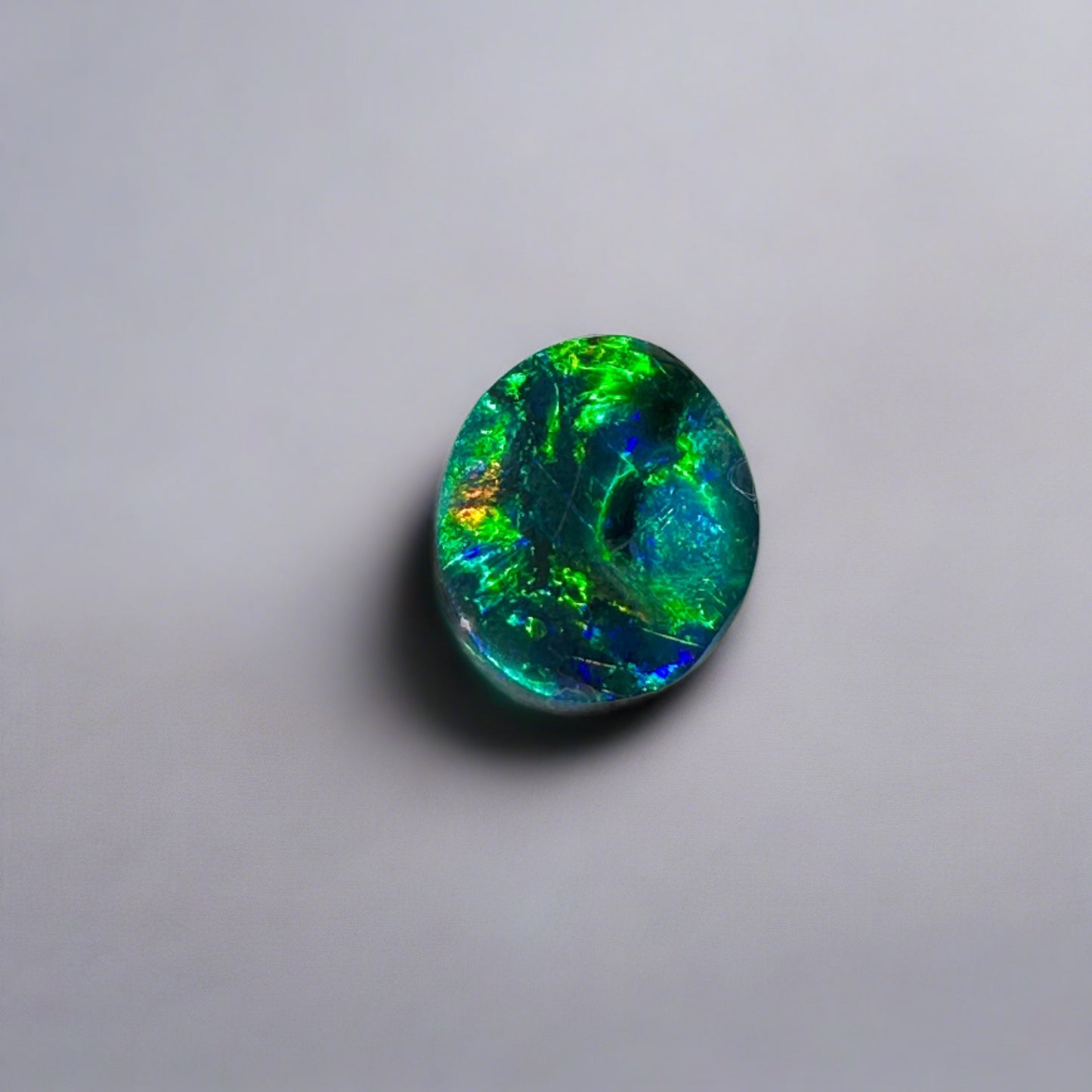 3.2ct Australian Solid Black Opal