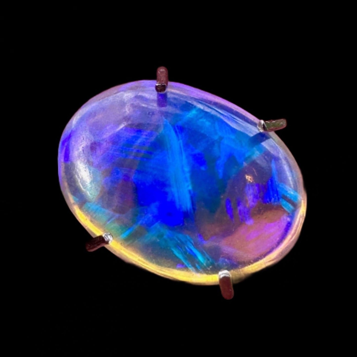 1.7ct Lightning Ridge Crystal Opal