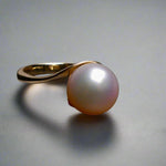 Elegant South Sea Pearl 14k Gold Ring